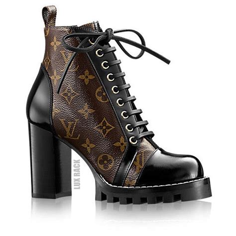 louis vuitton boots heels